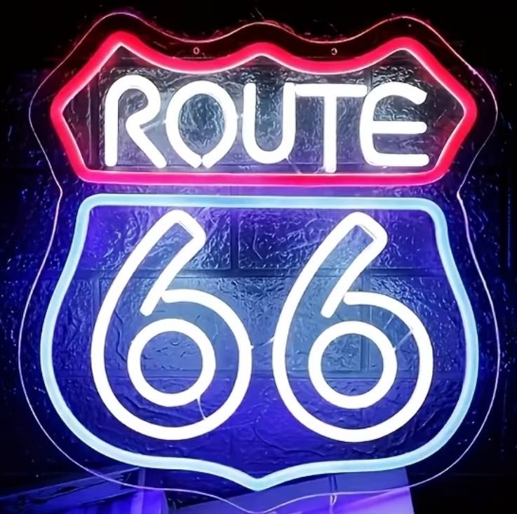 Led Sign Route 66