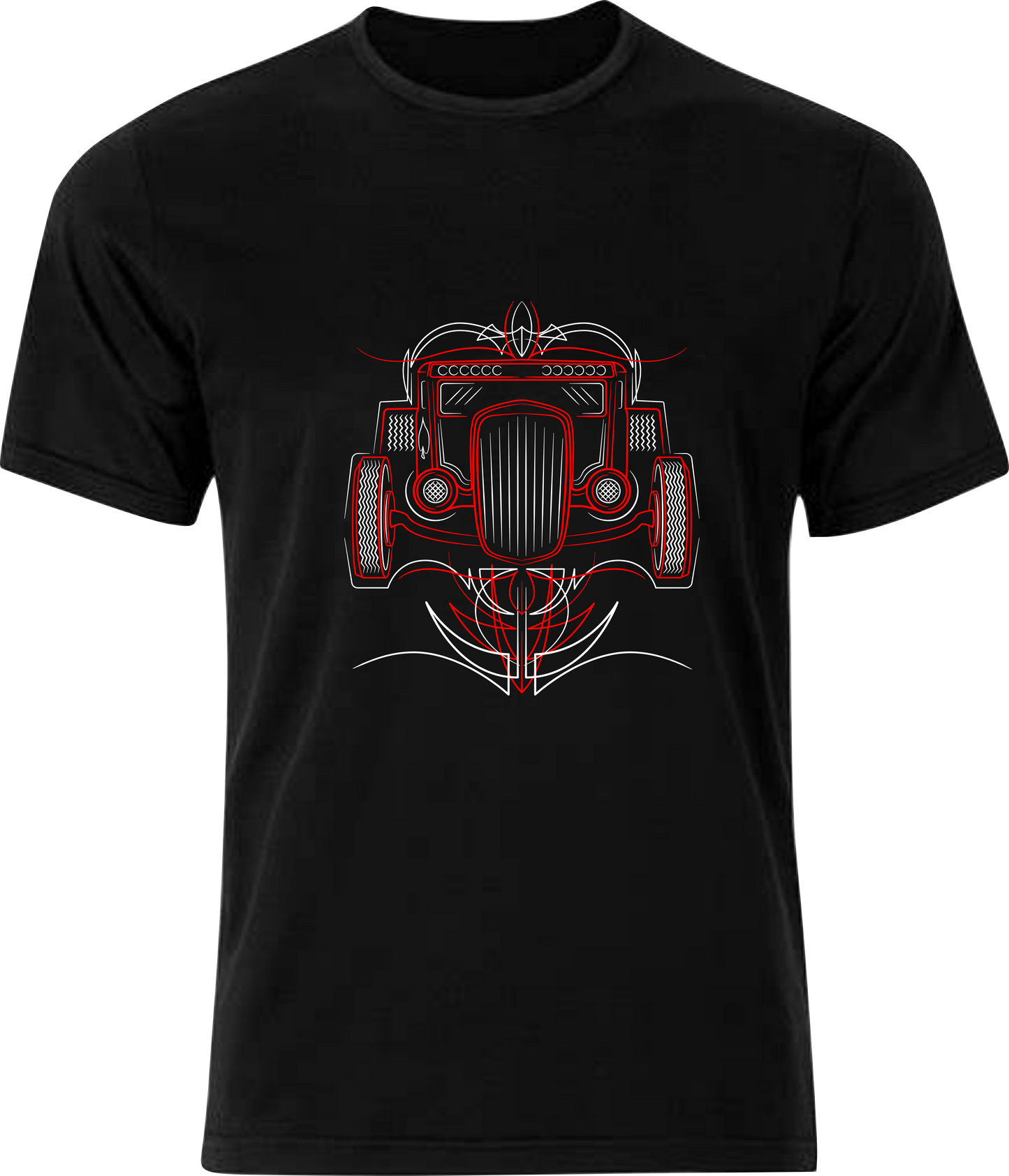 Pinstripe Car T-shirt - Mens