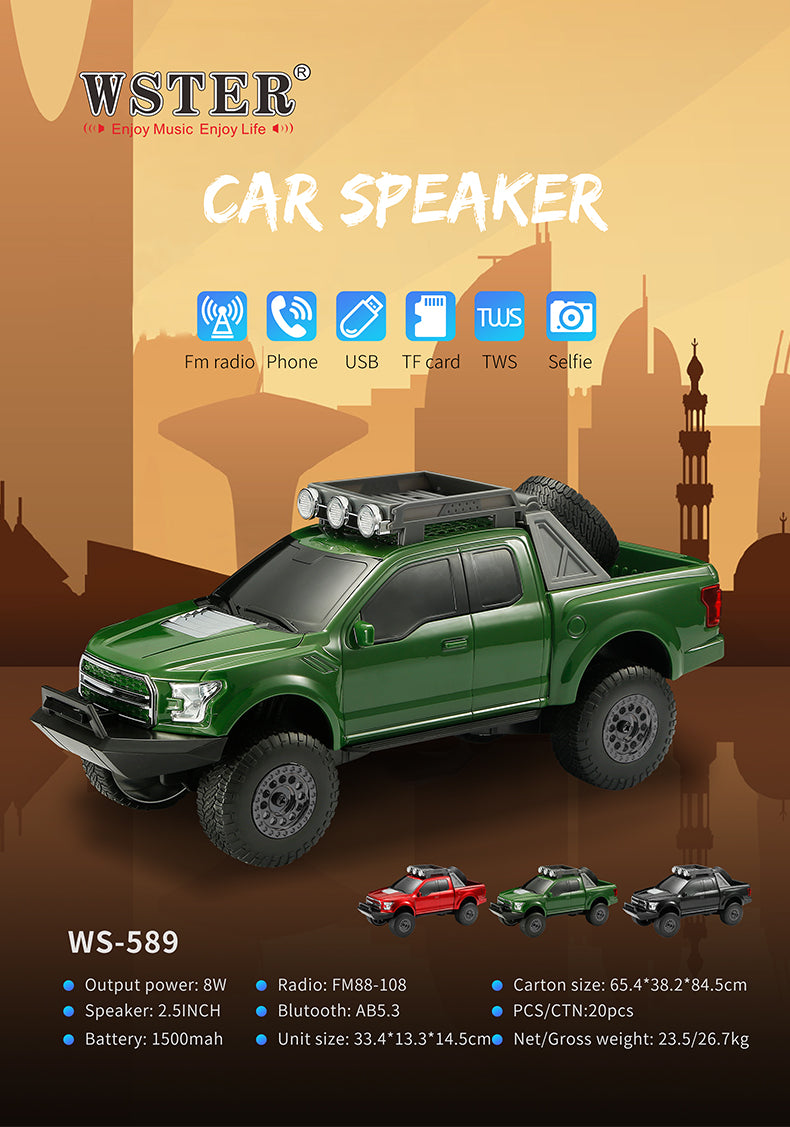 Bluetooth Speaker Ford Raptor