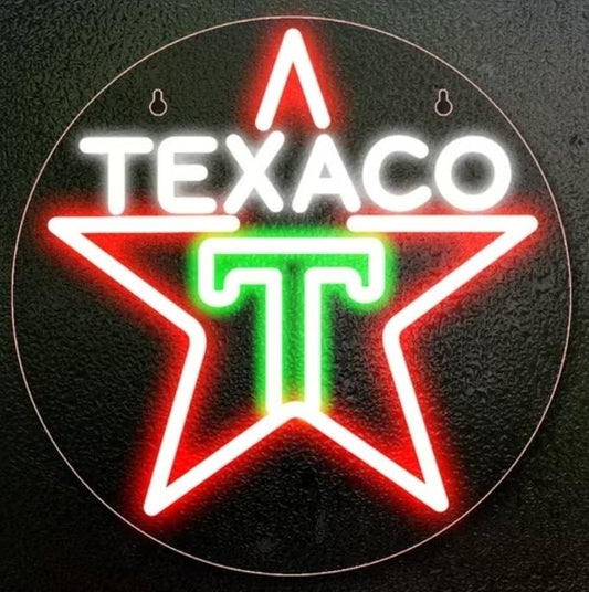 Led Sign Texaco
