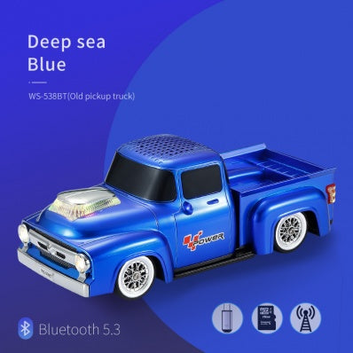 Bluetooth Speaker Old Pickup Truck